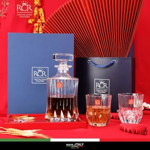 Bộ quà tặng RCR Successo 01 Bình Adagio 750ml + 02 ly Dof 350ml - RCRGS450260