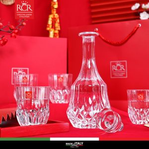 Bộ quà tặng RCR Ricco 01 Bình Adagio 1000ml + 04 ly Dof 350ml - RCRGS515257