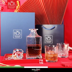 Bộ quà tặng RCR Successo 01 Bình Brillante 850ml + 02 ly Dof 340ml - RCRGS519267