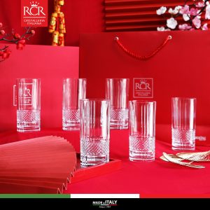 Bộ quà tặng RCR Ricco 06 Ly Brillante HB, 370ml - RCRGS267190