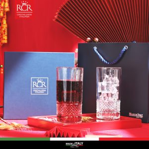 Bộ quà tặng RCR Successo 02 ly Brillante HB, 370ml - RCRGS267190