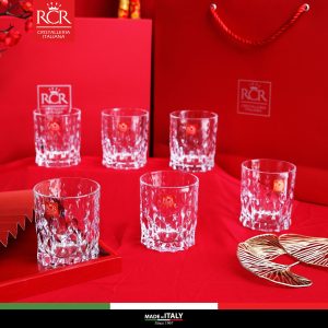 Bộ quà tặng RCR Ricco 06 Ly Marilyn Dof, 340ml - RCRGS272770