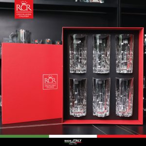 Bộ quà tặng RCR Ricco 06 Ly Etna HB 340 ml - RCRGS274380