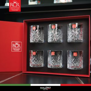 Bộ quà tặng RCR Ricco 06 Ly Melodia Dof 340 ml - RCRGS258320