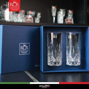 Bộ quà tặng RCR Successo 02 ly Opera HB 360 ml - RCRGS206206
