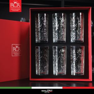 Bộ quà tặng RCR Ricco 06 Ly Tattoo HB 370 ml - RCRGS269410